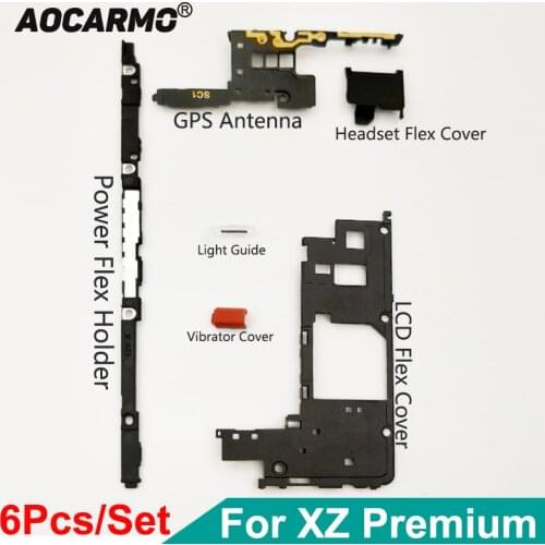 Dower Me LCD Power Flex Cable Holder Cover Buckle Small Plastic Parts GPS WIFI Antenna For Sony Xperia XZ Premium G8141 G8142
