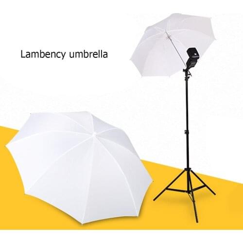 Portable Lightweight 33 inch 83cm Pro Studio Photography Flash Translucent Soft Lambency Umbrella White Wholesale