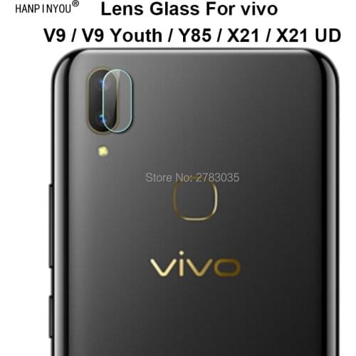 For vivo V9 / V9 Youth / Y85 / X21 UD Clear Ultra Slim Back Camera Lens Protector Rear Camera Lens Cover Tempered Glass Film