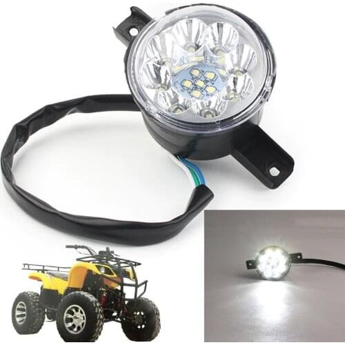 LED Head Light 12V For 110cc 125cc ATV Quad Fit Fit for TaoTao ATA110D ATA110D1, ATA125D, ATA135D, ATA125 HW