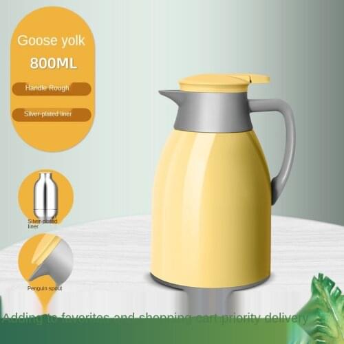 Thermal Insulation Kettle Small Household Thermos Large Capacity Hot Water Bottle Glass Liner Insulation Bottle Thermos Bottle