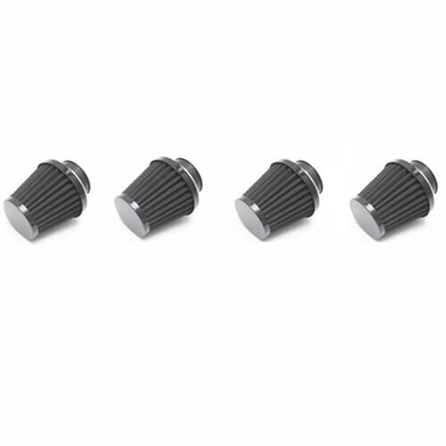 4pcs 35mm Black Air Filter Motorcycle ATV MX 70 90 110 125 CC SUNL TAOTAO Kazuma Roketa New Star Red Barron Pitster Pro