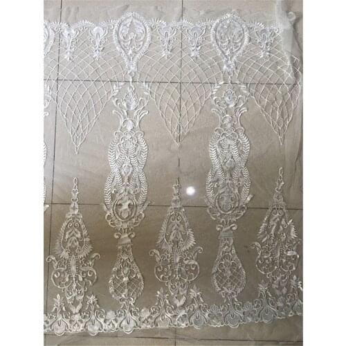 Embroidery mesh tulle african lace fabric YG-806 for wedding dress/evening dress