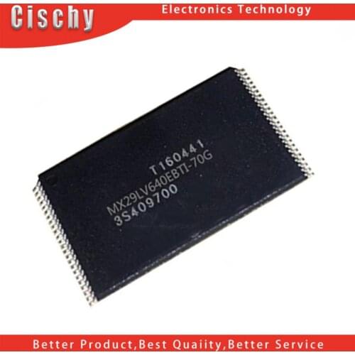 1pcs/lot MX29LV640EBTI-70G MX29LV640EBTI TS0P-48 In Stock
