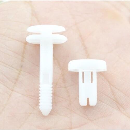 10pcs Door Clips Trim Panel Fastener Fender Bumper Screws for Chevrolet C1500 C2500 C3500 K1500 K2500 K3500 Pickup GMC 15960325