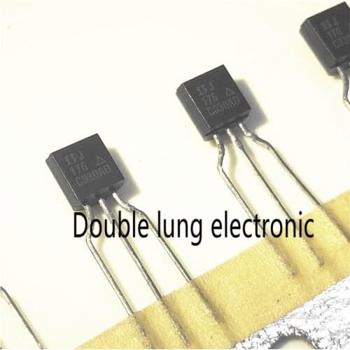 100PCS/LOT 2SJ176 J176 TO92 30V 0.35W P-channel silicon field-effect transistors