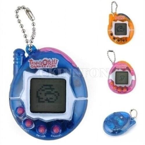 100Pcs/Lot Funny Unisex Electronic Pet Button Virtual Included 2 1 Machine Electonic Pet