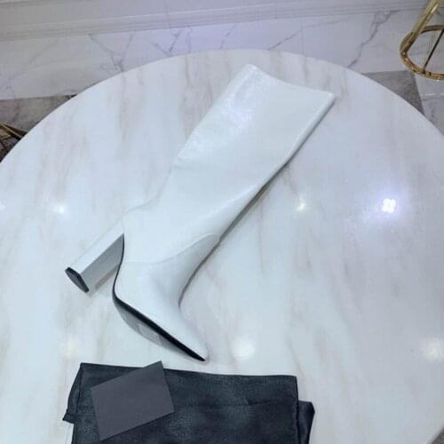 2020 Women Design Shoes Genuine Leather Fashionable High Heel Boot Luxury Boots