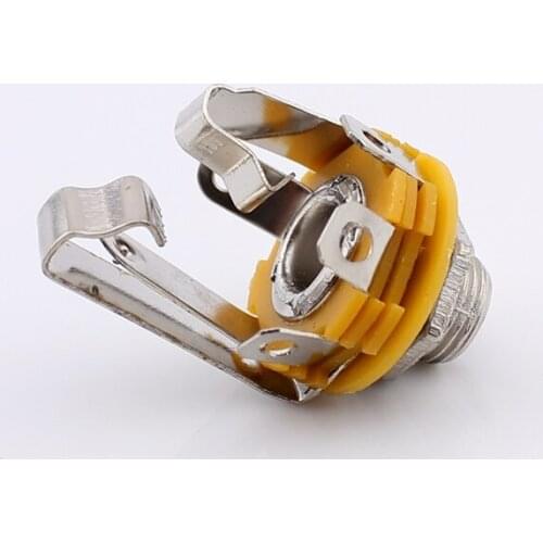 3Pins 6.5mm RCA socket Connector audio socket 6.5mm Headphone socket with ON/OFF 10pcs/lot