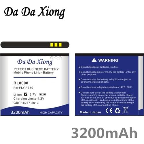 Da Da Xiong 3200mAh BL8008 Battery for Fly FS401 Phone battery