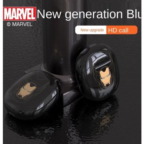 Marvel true wireless bluetooth headset semi-in-ear headset music headset universal MHS630 Iron Man