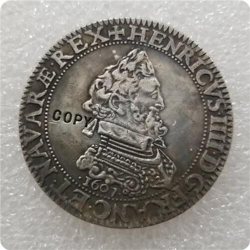 COPY REPLICA 1607 France Henri IV coin COPY