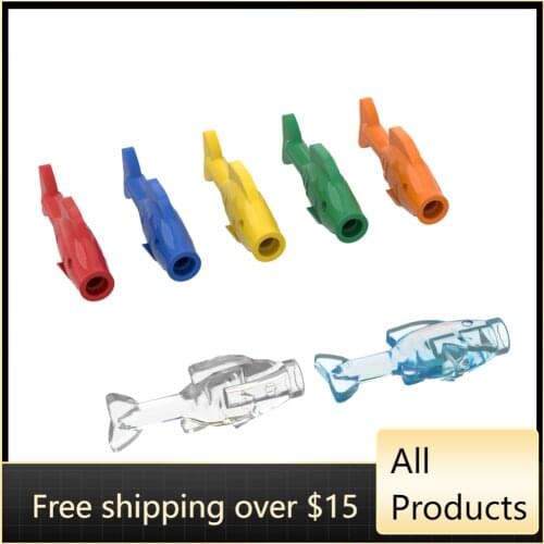 10PCS High-Tech Assemble Particle 64648 Fish Building Blocks Kit Part Idea DIY Toys For Children Birthday Gifts