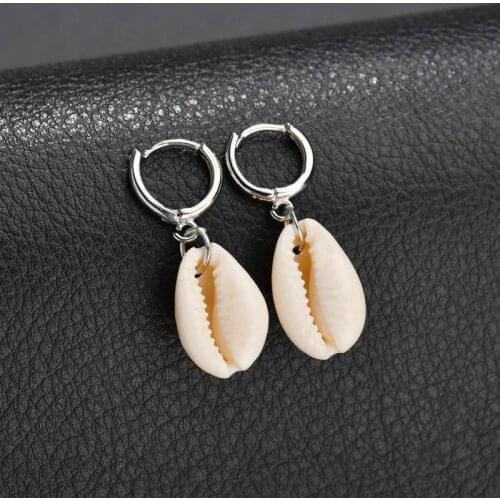 New Earrings Fashion Jewelry Shell Earrings Simple Statement Earrings Wholesale Earrings For Women Aretes De Mujer