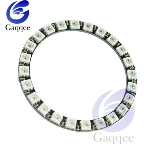 Various Diameters 50MM 60MM 65MM Round small ringlet Full Color RGB Module 24 Bit 16Bit 12Bit RGB Ring LED Module Blackboard