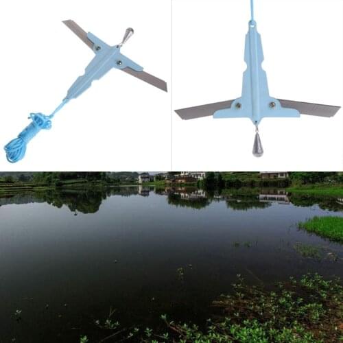 Fishing Water Grass Remover Knife Removal Tools Small Cut Weed Bait With Sinker