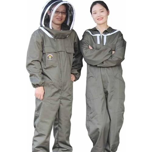 1set beekeeping suit brown suit for beekeeper ventilation bees beekeeping equipment beekeeping tools beekeeping cap