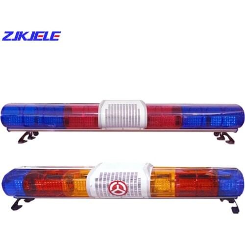 Red/Blue Super Bright Rotator Warning Lightbar Flashing Lamp Security Alarm for Ambulance Fire Truck LED Emergency Warning Lamps