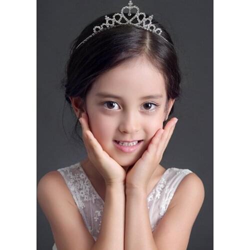 Simple Crystal Tiara Crowns Hair Loop Diadema Headbands for Women Girls Princess Bridal Bride Noiva Wedding Hair Accessories