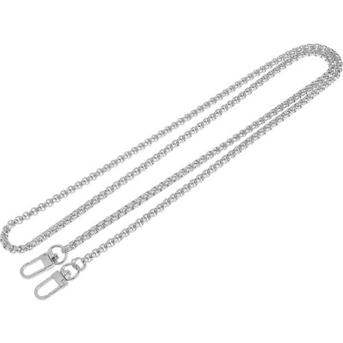 Skinny Metal Cross Body Bag Chain Strap Purse Handbag Shoulder Bag Chain Replacement 120cm