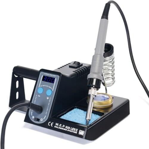 WEP-926 LED-II HEAT ADJUSTABLE SOLDERING IRON STATION
