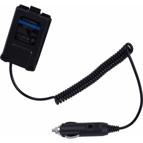 BAOFENG UV-5R Car Charger Battery Eliminator Adapter 12V For Portable Radio UV 5R UV-5RE Plus UV-5RA Walkie Talkie Accessories