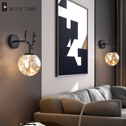 Hot Sale Modern Led Wall Light Home New Black&Gold Wall Lamp Living Room Bedroom Bedside Dining Room Indoor Decoration Fixture
