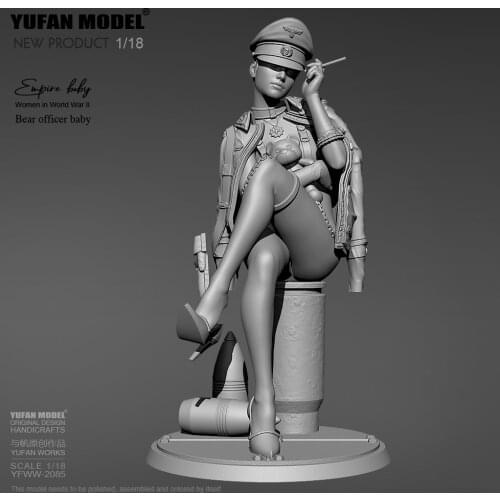 1/18 YUFAN MOEDL Resin model kits figure DIY toy self-assembled YFWW-2085
