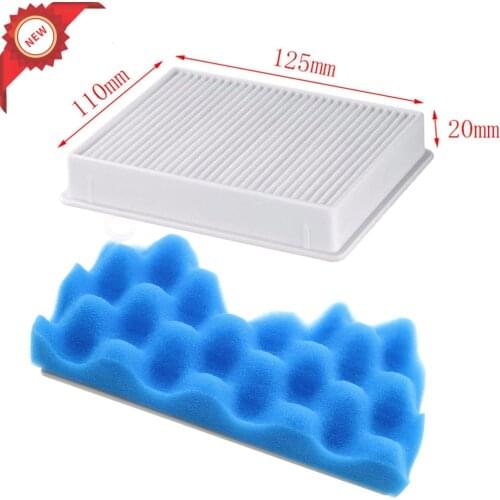 1Pcs dust filter H11 HEPA Filter + 1set blue hepa filters for Samsung SC4300 SC4470 VC-B710W... Vacuum Cleaner accessories parts