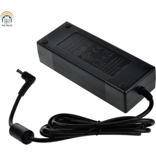 24V120W CCTV industry PoE Power Adapter Max 120Watt output Power Supply AC Adapter for PoE injector switch with EU/US/UK/AU plug