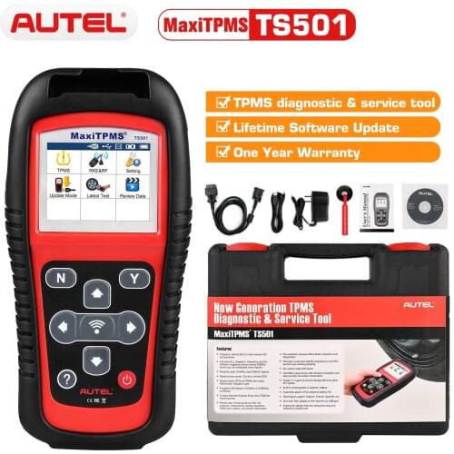Autel TS501 TPMS Tire Pressure Sensors Activate And Decode Tool AS TS508 TS601
