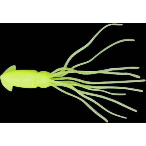 Bionic Luminous Squid Bait 3cm/2g Professional Silicone Squid Lure Anti-Corrosion Freshwater High Quality Fishing Lure Soft Bait