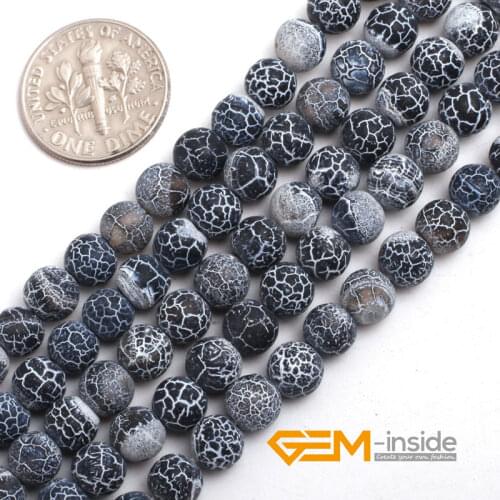 6mm frost black Carnelian Sardonyx beads natural stone beads DIY loose beads for jewelry making strand 15 inches wholesale