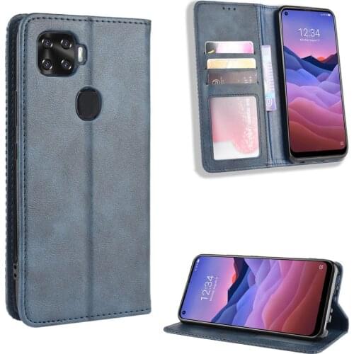 For ZTE A1 ZTG01 Case ZTE A1 ZTG01 Wallet Flip Style Vintage PU Leather Magnet Phone Bag Cover For ZTE A1 ZTG01 With Photo frame