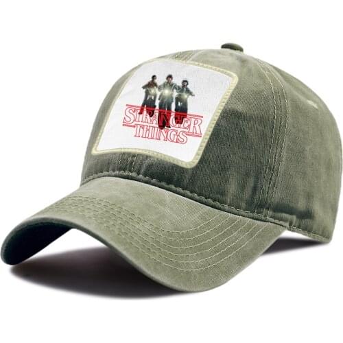Stranger Things Hip Hop Print Sport Hats Cotton Fashion Adjustable Baseball Cap Casual Unisex Snapback Caps Summer Sun Shade Hat