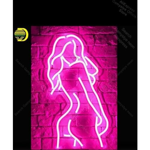 Neon lamp for girl Neon Sign neon bulb Sign Glass Tube Hotel neon lights Recreation pink Beer Personalized Custom Neon Sign cubs