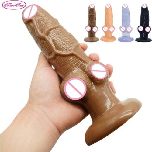 New Large Animal Dildo Sex Toys for Women Wolf Dildo Big Dick Suction Cup Dildo for Anal Penis Strapon Adult Toy Sex Products 18