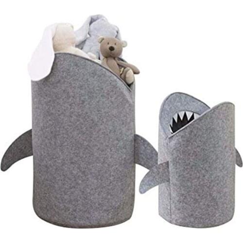 Storage Organizer Toy Storage Bag Eco Bag Felt Basket Whale Basket Creative New Furniture Felt Basket Finishing Organizer Bag