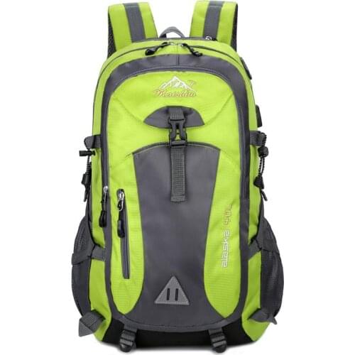 40L Oxford Backpack Men Unisex Waterproof Backpack Outdoor Travel Pack Cycling Hiking Climbing Camping Sport Bag Pack For Male