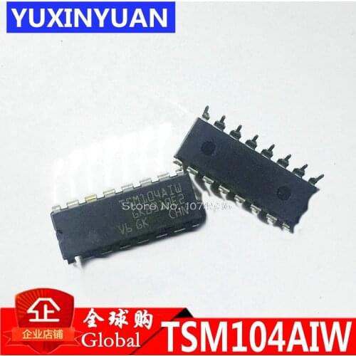 TSM104AIW TSM104A TSM104 TSM104AWI DIP16 1pcs New original authentic integrated circuit IC LCD chip electronic