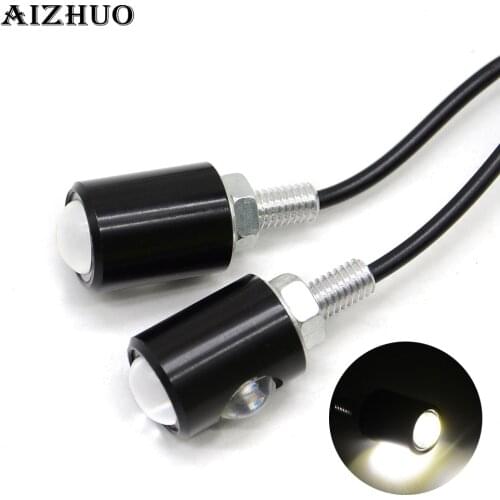 Universal Motorcycle Turn Signal Light Indicators Amber LED Lights For suzuki bandit 1200 dl650 drz 400 oulevard m109r