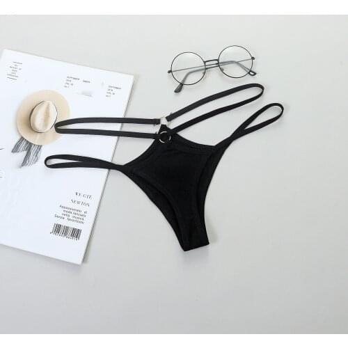 1 Pcs Cotton Low Waist Sexy Underwear Women Breathable G-string Womens Panties Hollow Out Lingerie Underpant Нижнее Белье Трусы