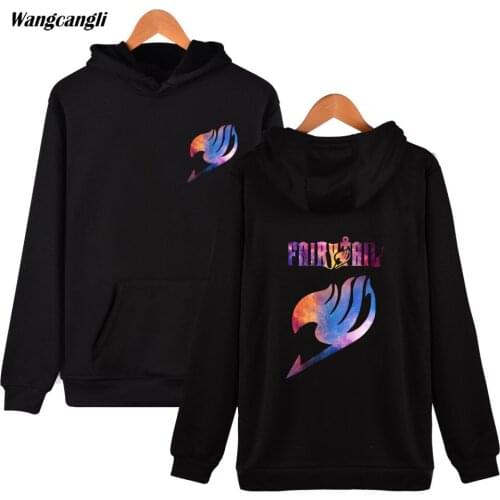 2020 FAIRY TAIL Funny Anime casaco oversized Hoodies Sweatshirt Men/Women moletom Hoodie Clothes hip hop Tracksuit Plus Size
