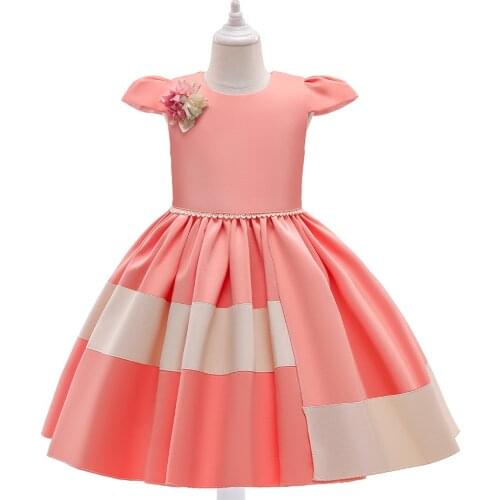 2021 Children Dress Elegant Ballgown Princess Dress Kids Formal Dresses For Girls Costume Party Wedding Dress Party 4-10 Age