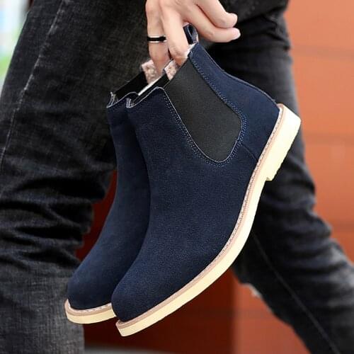 Alittwishs Men's Chelsea Boots