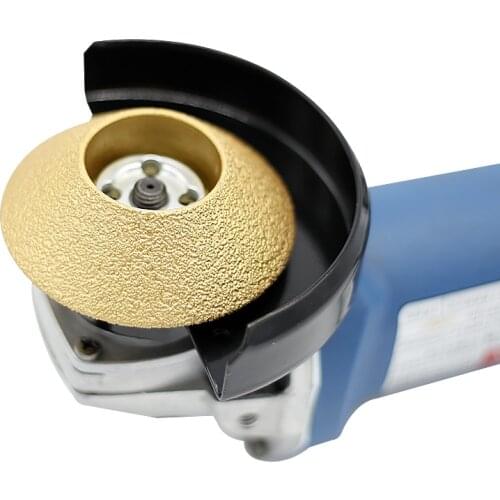 Brazing diamond angle grinder stone grinding wheel 45 degree bevel edge marble plate disc ceramic grinding wheel
