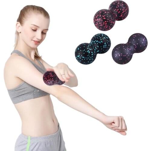 Peanut Massage Ball Myofascial EVA Relaxing Ball Body Fascia Pain Relieve Roller Yoga Exercise Fitness Equipment