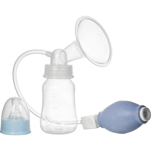Baywell Strong Manual Simple Breast Pump Bottle Senior Rubber Material Hand Pinch Breast Pump Mother Baby Supplies