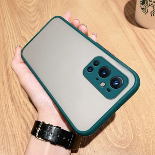 Matte Hard PC Phone Case For OnePlus 7 8 9 Pro 8T 7T 6T Silicone Full Protection Back Cover Case For One Plus 1+ OnePlus 8 9 Pro