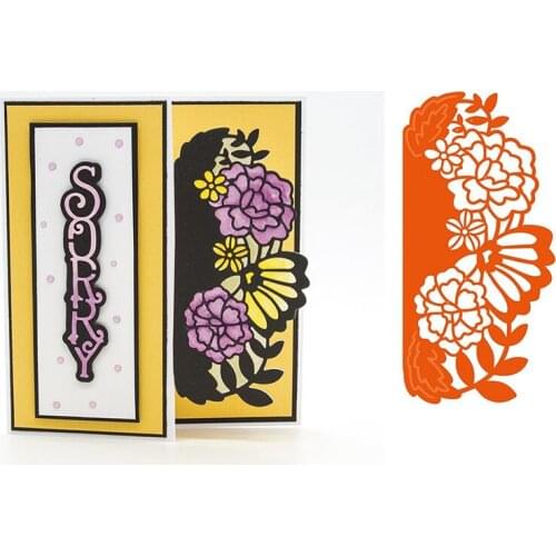 Flower Lace Edge Metal Cutting Dies Stencils for DIY Scrapbooking Photo Album Decorative Embossing Paper Card Crafts Die Cut